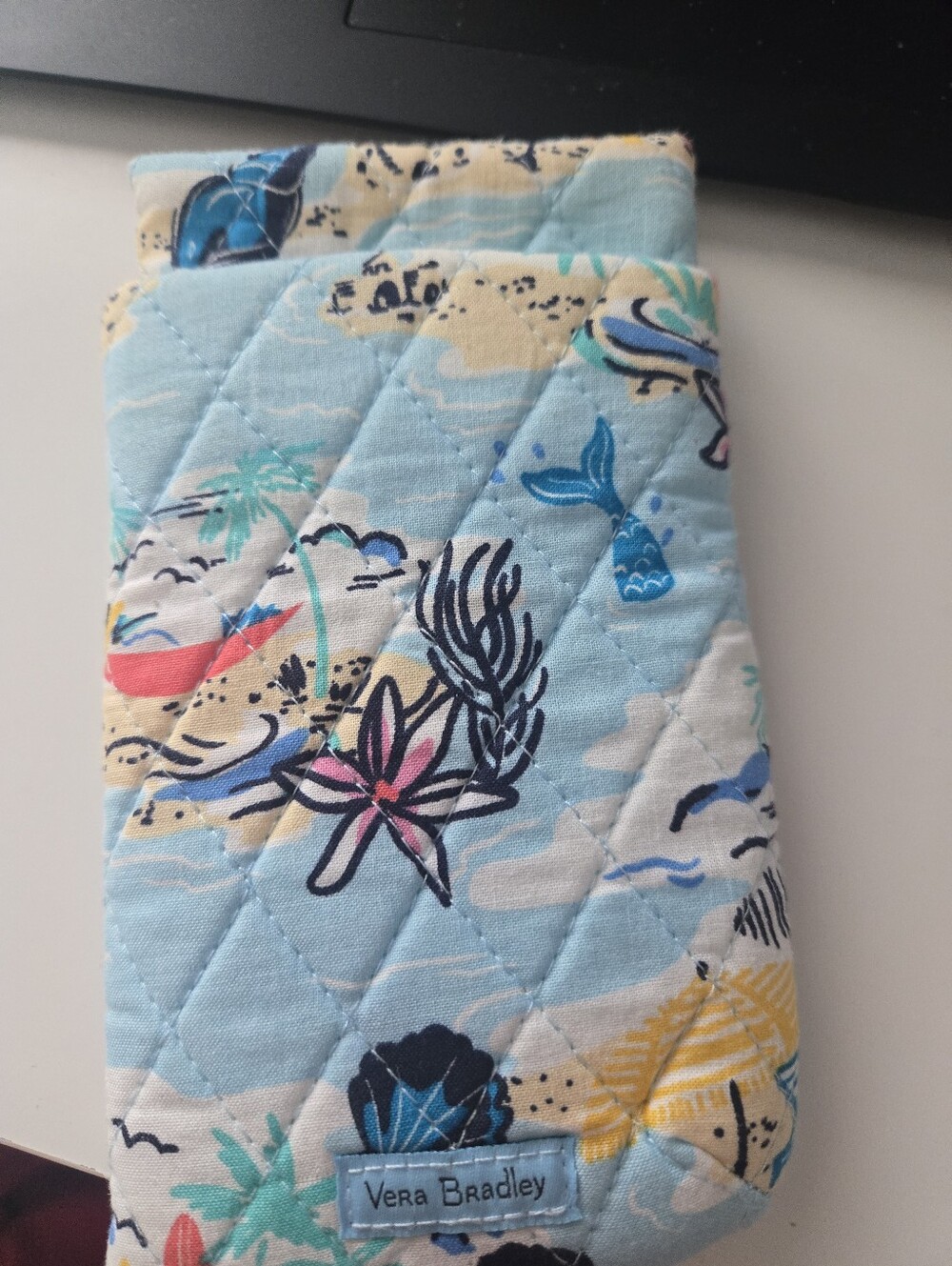 Vera Bradley Double Eye Case Beach Treasures NWOT